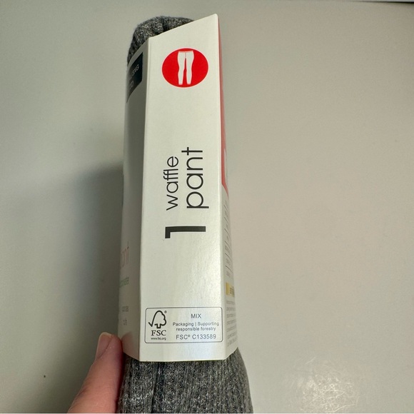 NWT. Fruit of the Loom Waffle Pant EverSoft Women's Size 3XL. Gray. - Picture 5 of 11